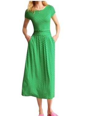 Boden Amelie Jersey Midi Dress D0982 size 14R
